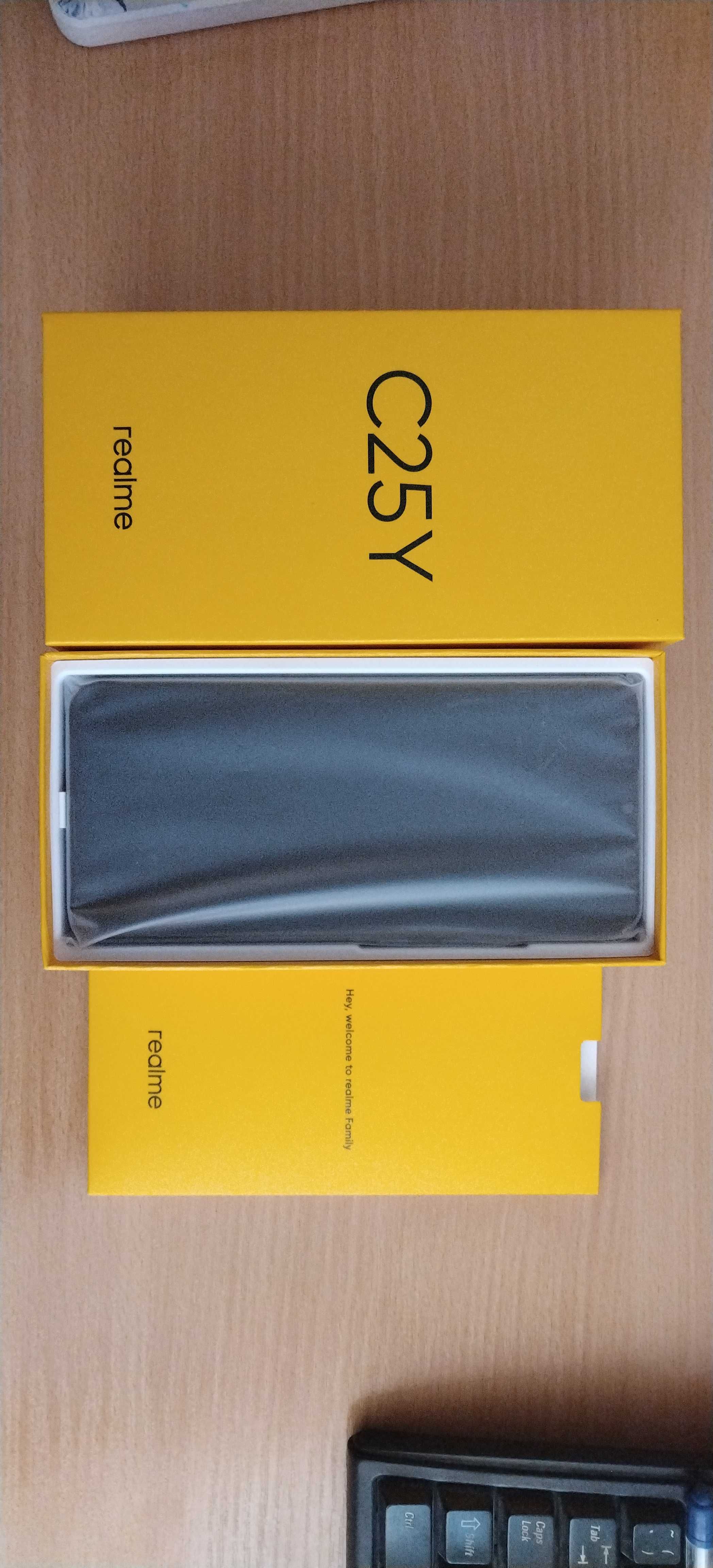 Смартфон Xiaomi Realme C25Y, 128GB, 4GB RAM, Glacier Blue