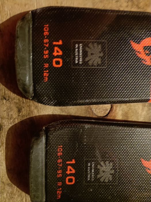 VAND ski schi 140 cu clapari pt copii