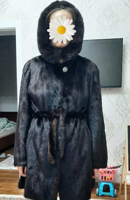 Норковая шуба женский