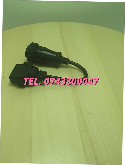 Adaptor Obd Scania 16 Pin  Pentru Camioane Scania  Compatibil Cu De