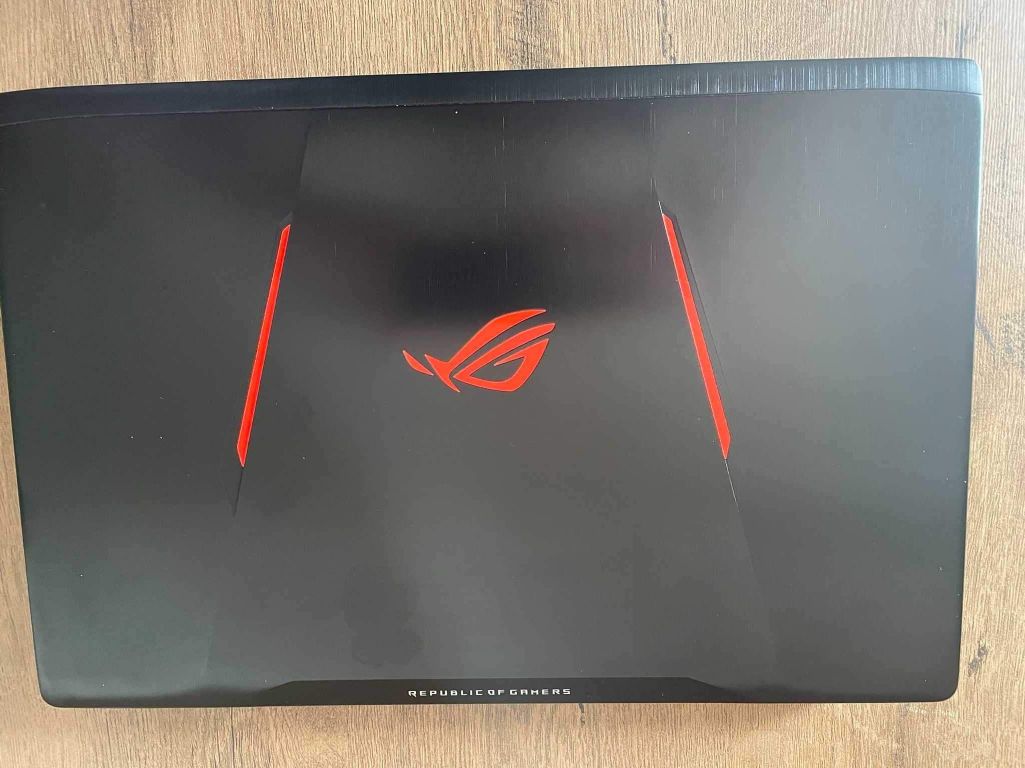 ASUS ROG GL553V – геймърски лаптоп CPU i7 , GPU 1050, 16GB RAM ,1TB