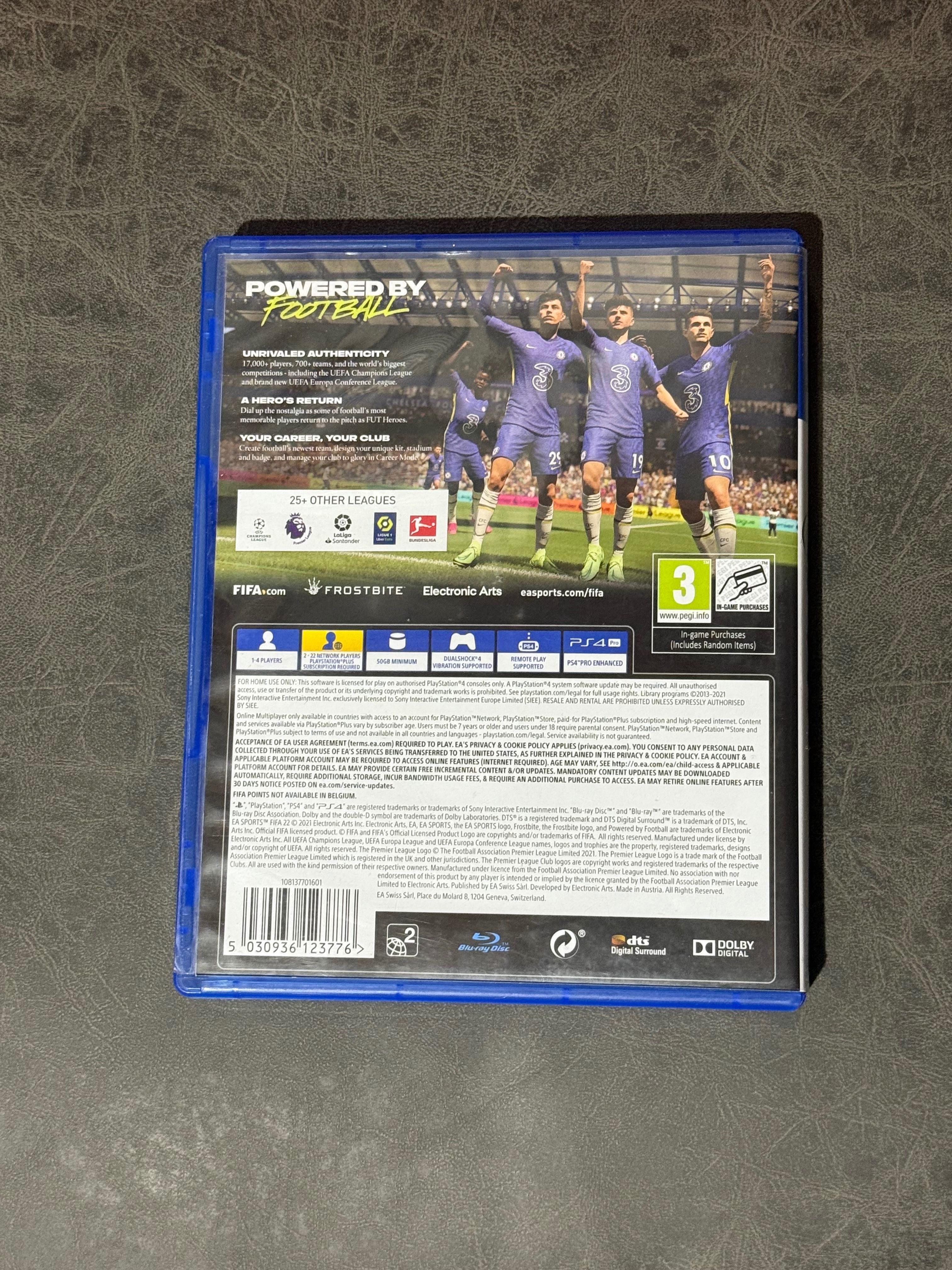 Игра за PS4 FIFA22