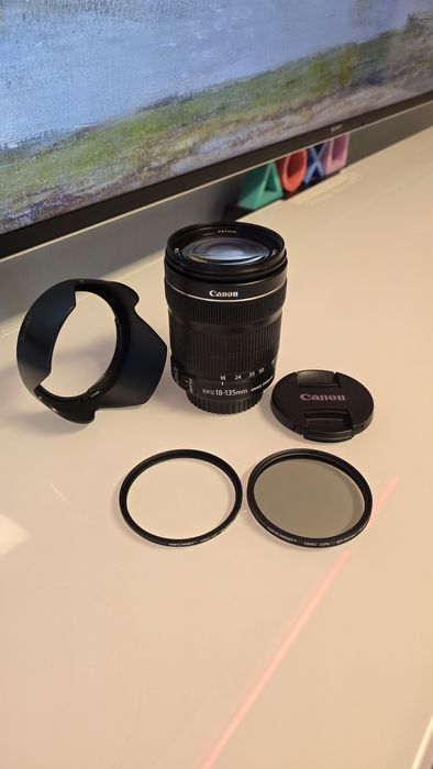 Canon EF-S STM 18 - 135 mm f/3.5-5.6 - T8 T7 T6 80D 90D 70D 7D Канон