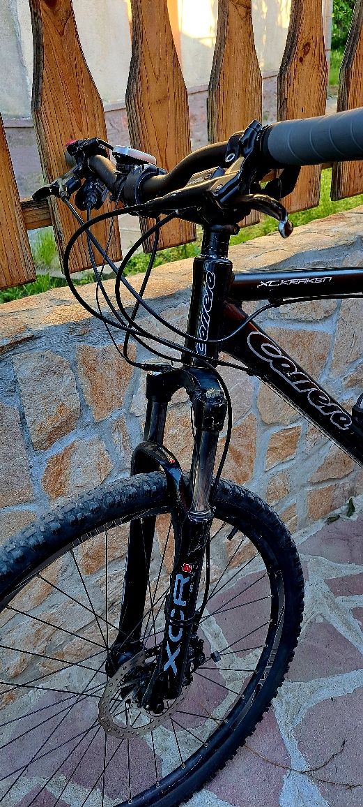 Алуминиев Велосипед XC Carrera Kraken 26 нови гуми хидравлични спирачк