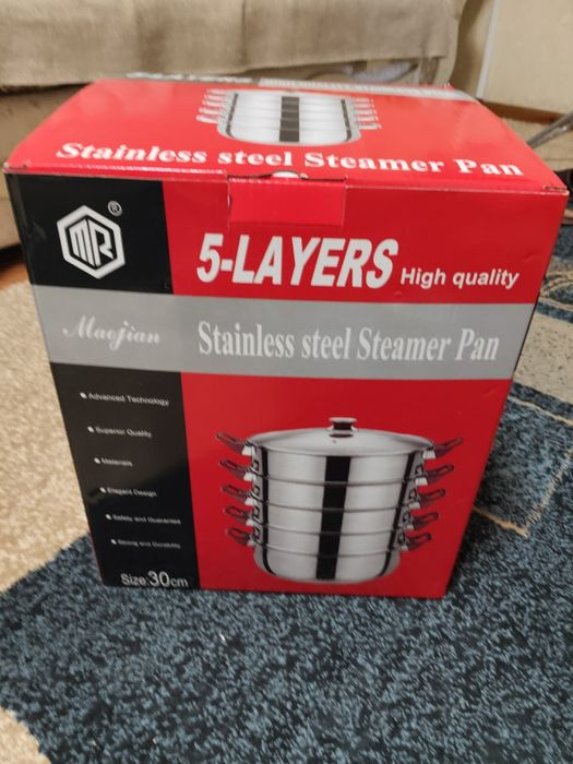 Мантоварка нержавеющая