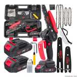Fierastrau electric cu lant pentru taiat ramuri, cu acumulatori, 21V,