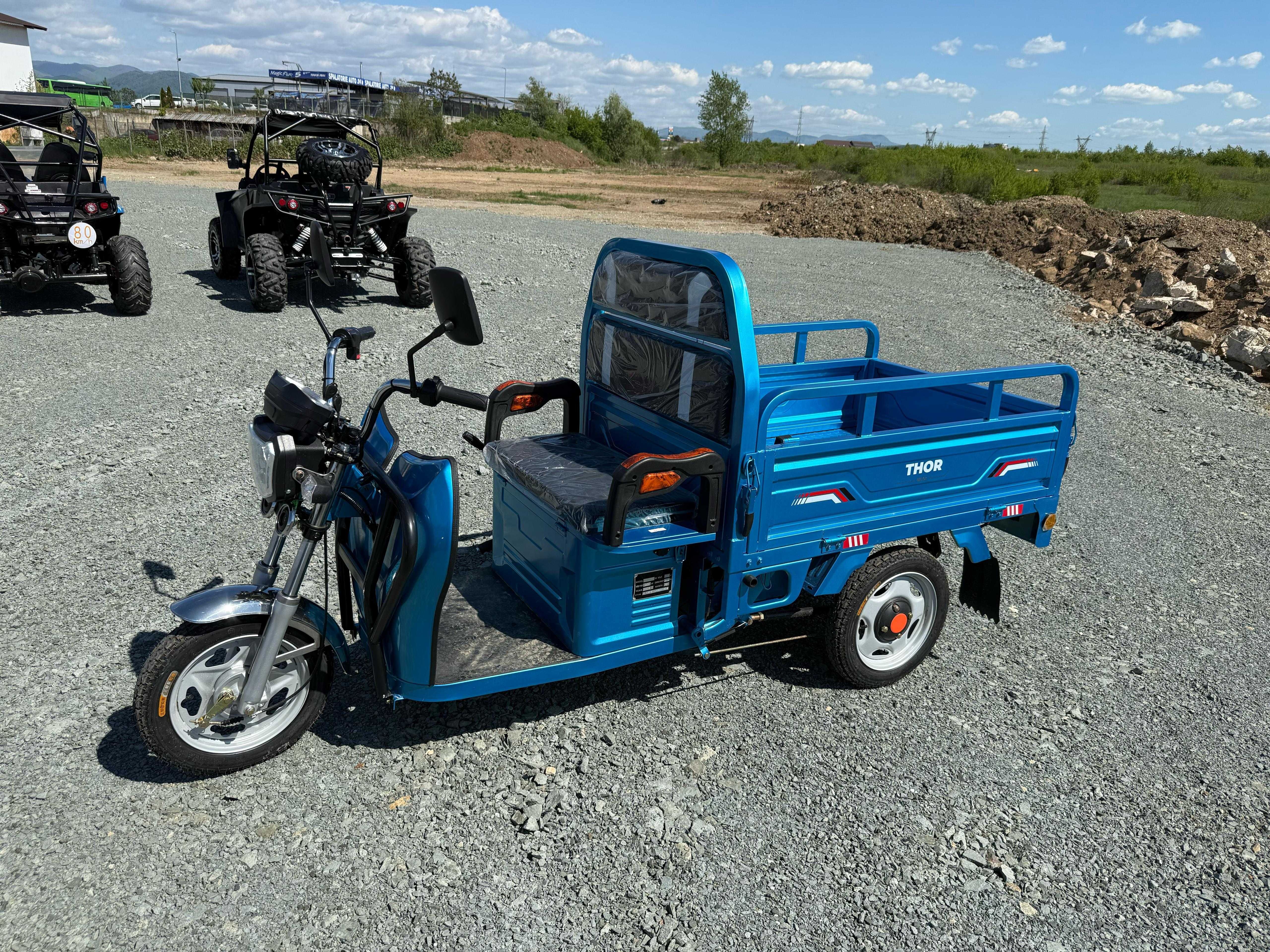 Triciclu electric Mini-2 putere max 1200 Agramix NOU