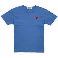 Мъжка тениска Comme Des Garçons PLAY Small Logo Blue Tee