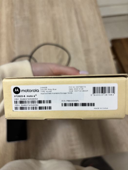 Motorola e15 64gb , 2gb ram nou