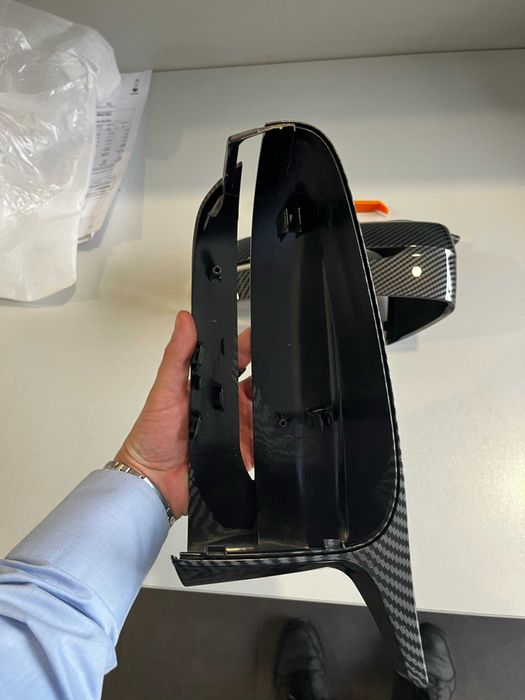 Capace Oglinzi M Carbon cu clipsuri Batman Bmw G20 G30 G11 G12 G15 G16