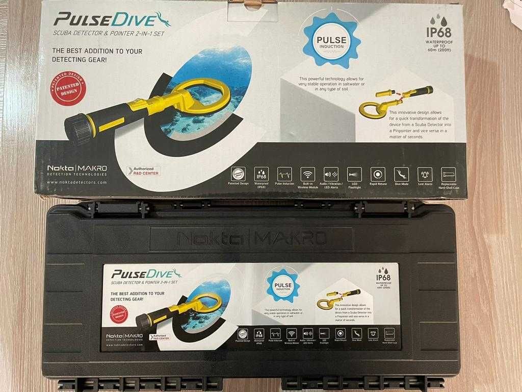 Металлоискатель (Nokta Marko Pulsedive Scuba Detektor-Pointer)