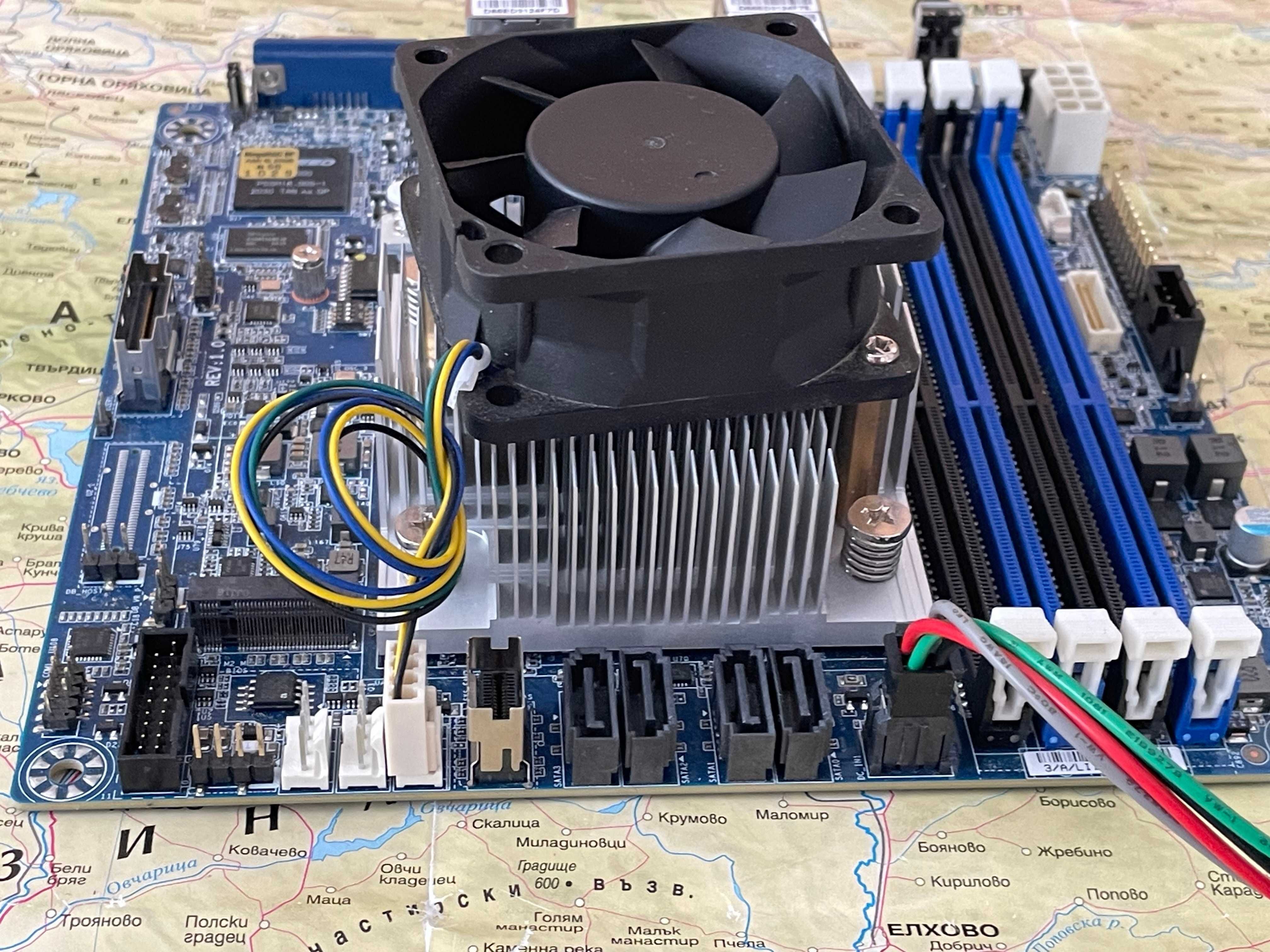 Gigabyte MJ11-EC1 с AMD Epyc 3151 4C/8T и 32GB DDR4 ECC RAM