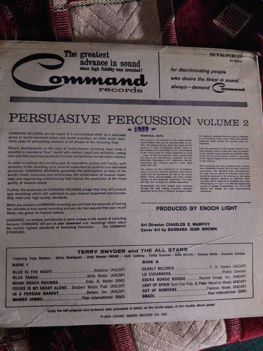 Discuri vinil de colectie-1959,1966,1978-Persuasive Percussion (jazz)