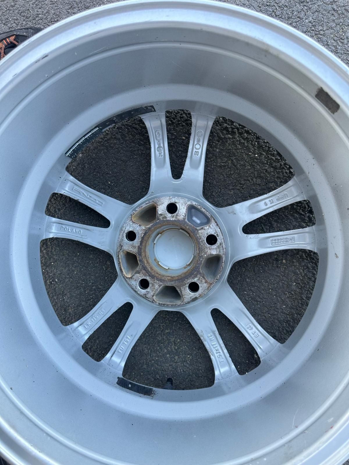 Vând jante Anzo de 17 inch Opel Astra J 5x115