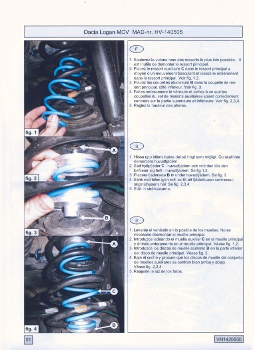 Arcuri auxiliare, suplimentare Dacia MCV, LODGY si DOKKER