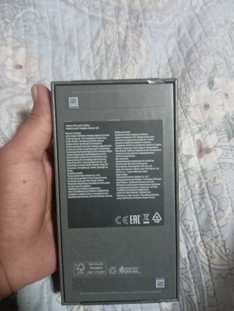 Samsung s25 12/128novy yengi ishlatilmagan