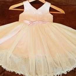 Официална детска/бебешка/шаферска рокля 86-92см, 2г.