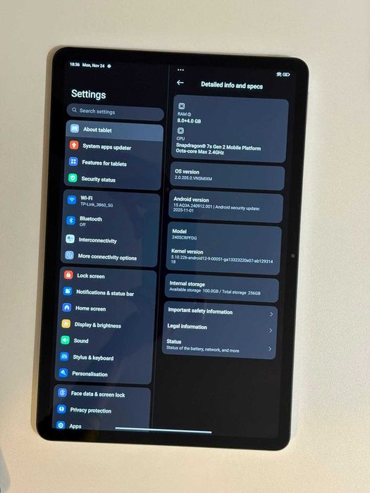 Tableta Xiaomi Redmi Pad Pro, 8GB RAM, 256GB, Ocean Blue, Garantie