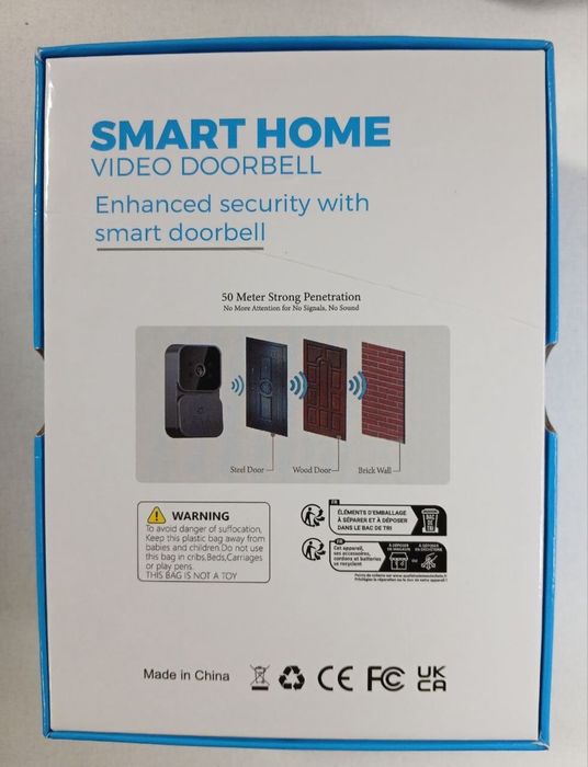 Умен Дом 4.3” Видео звънец,домашен дисплей домофон HD видео монитор