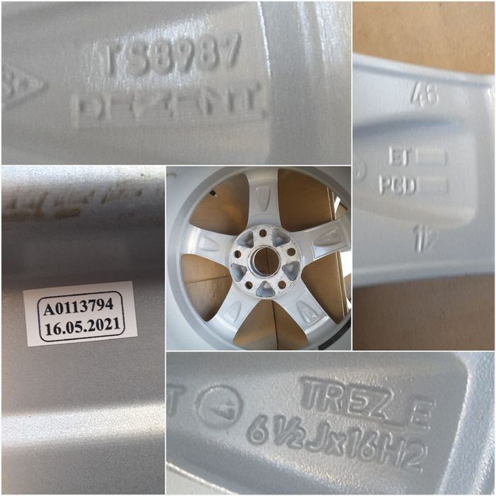 jante aliaj 16; 5x112; Vw Passat b5, B6, Caddy, Golf 5, 6, 7, Jetta