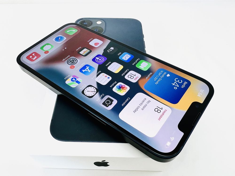 Apple iPhone 13 128GB MIdnight 100% Батеря! Гаранция!