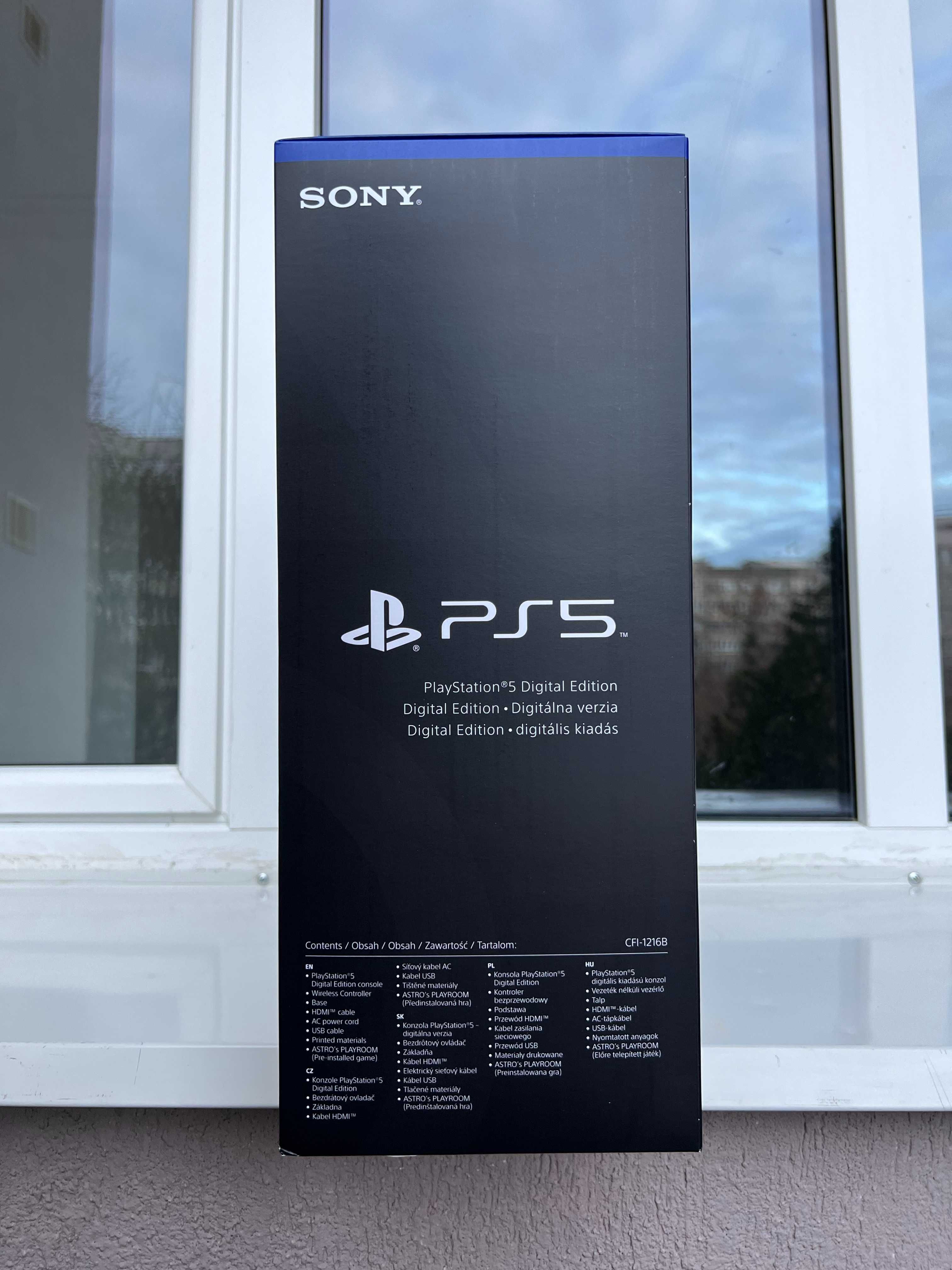 Consola PS5 PlayStation 5 Digital Noua, Sigilata, Fact+Garantie ORANGE