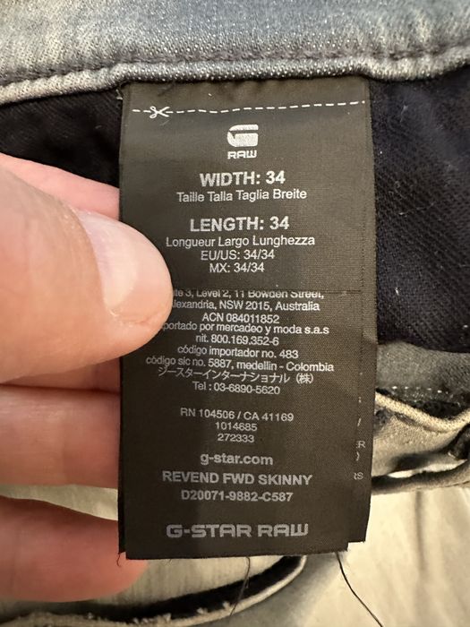 Jeans G-Star Raw revend FWD skinny