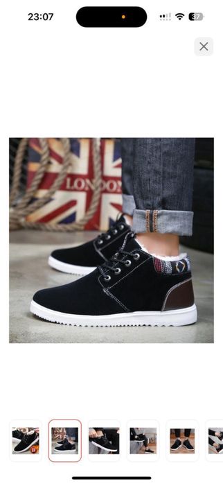 Ботинки зимние, размер 41, унисекс, маломерят