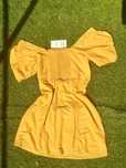 Rochie galbena de vara Mango