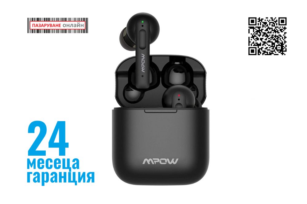 Mpow X3 ANC TWS Bluetooth безжични слушалки, спортни слушалки