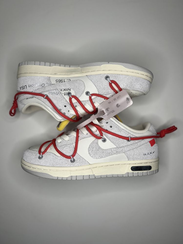 Nike Dunk Low Off White lot 33 | Marimea 38.5, 39, 43