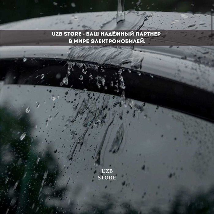 Zeekr vetrovik | дождевик защитный козырёк на окна Zeekr 007.