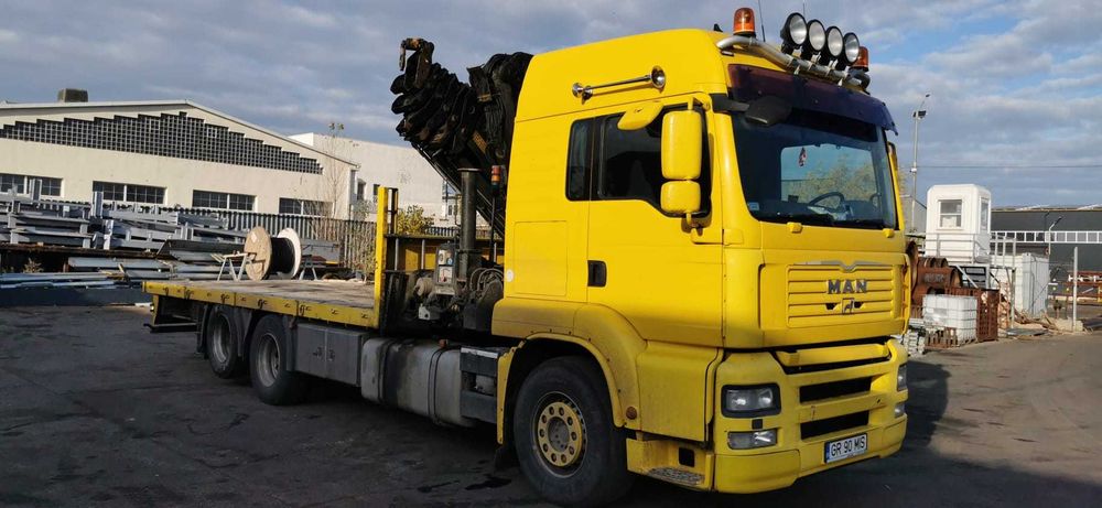 Inchiriere camion cu macara - Macarale non stop - Automacara