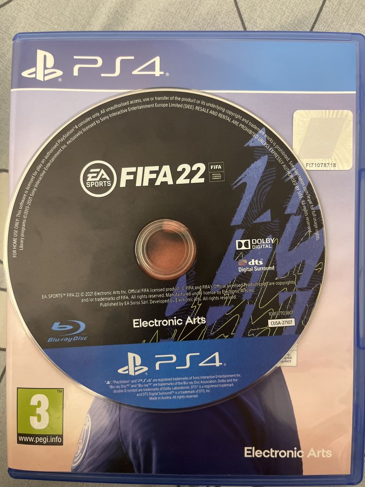 FIFA 22 для Sony PlayStation 4