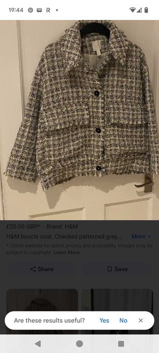 Geaca palton scurt H&M