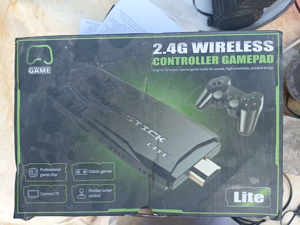 Игра конзола HDMI 2.4G WIRELESS CONTROLLER GAMEPAD с над 10000 игри