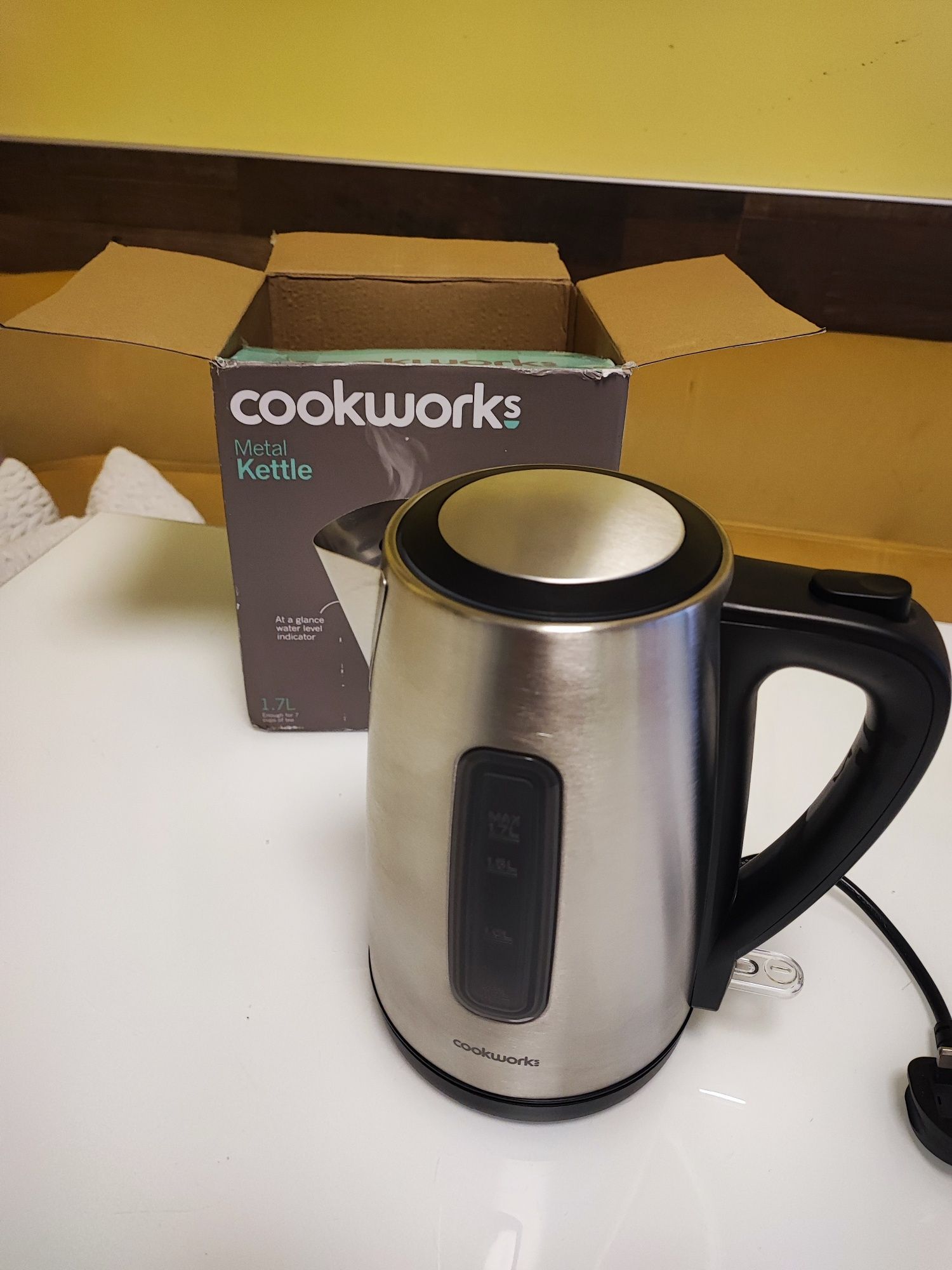 Кана за топлене на вода COOKWORKS нова