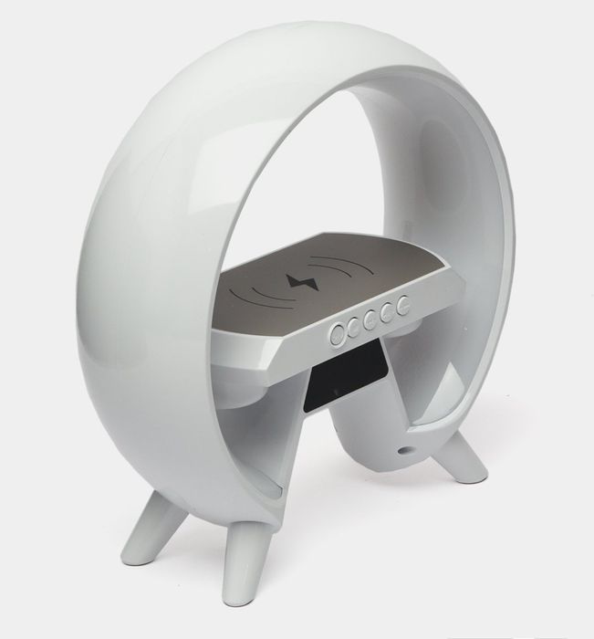 Bluetooth-колонка  светодиодный ночник, часы с будильником