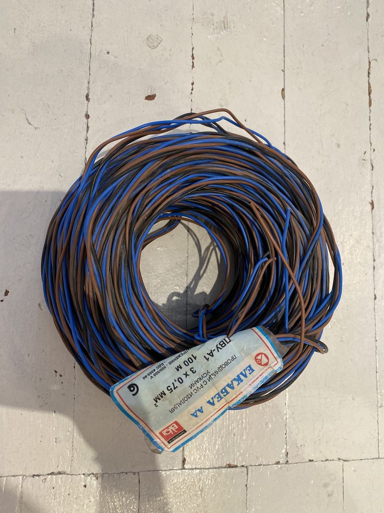 Звънчев кабел на Елкабел 3х0,75мм