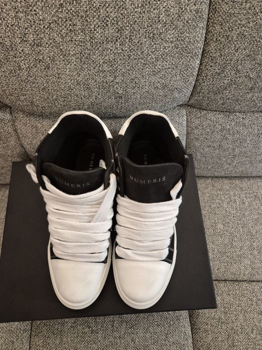 Adidasi Numeris Acrilyc Black High