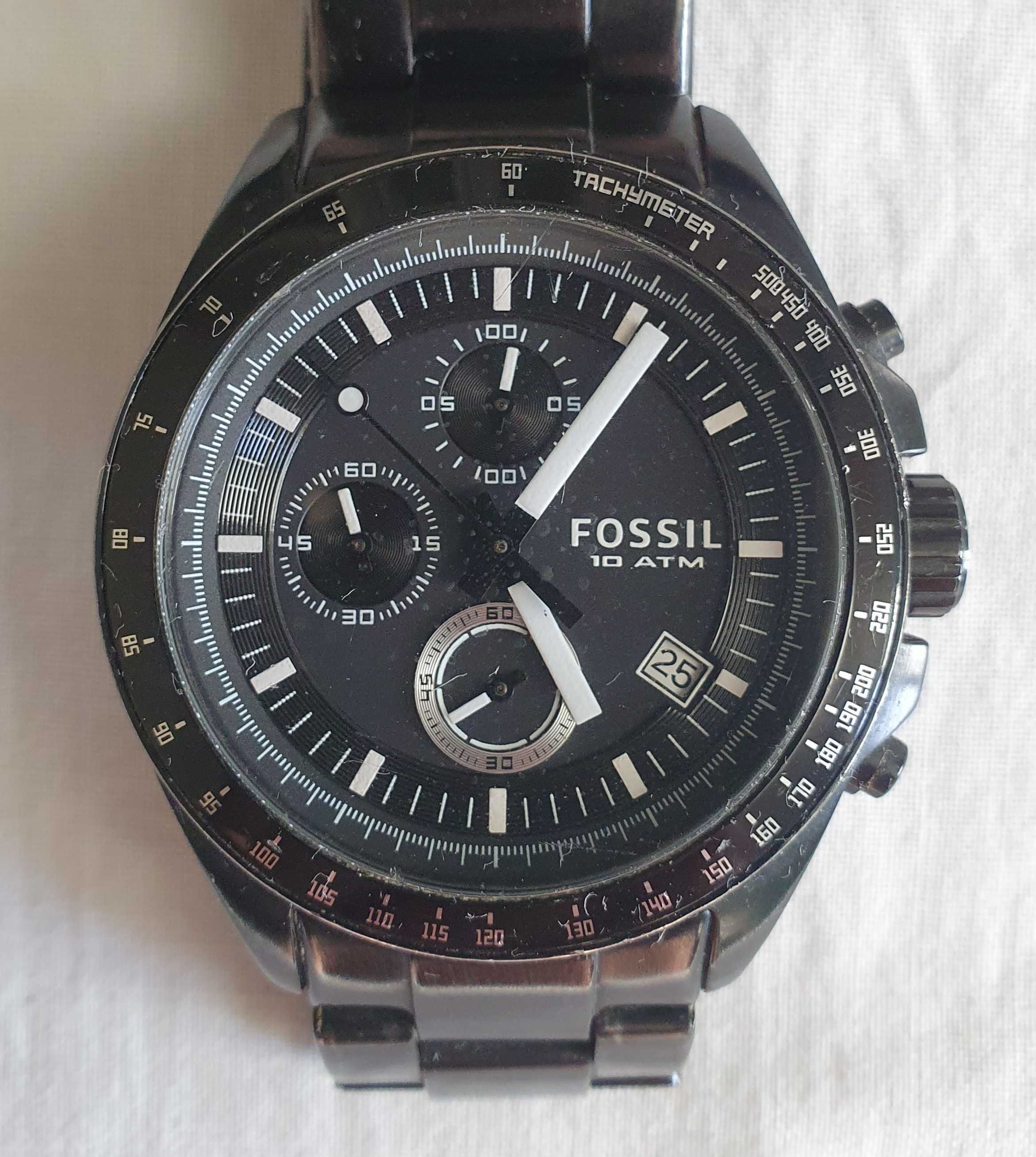 Комплект часовници : Lorus VX42, Fossil CH2601