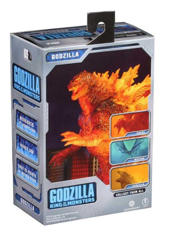 Figurina Godzilla 18 cm king of the monsters orange