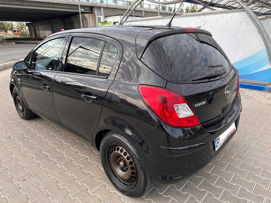 Opel Corsa, 1.2L, Benzina, Negru, 82800 km, 2010, Unic proprietar