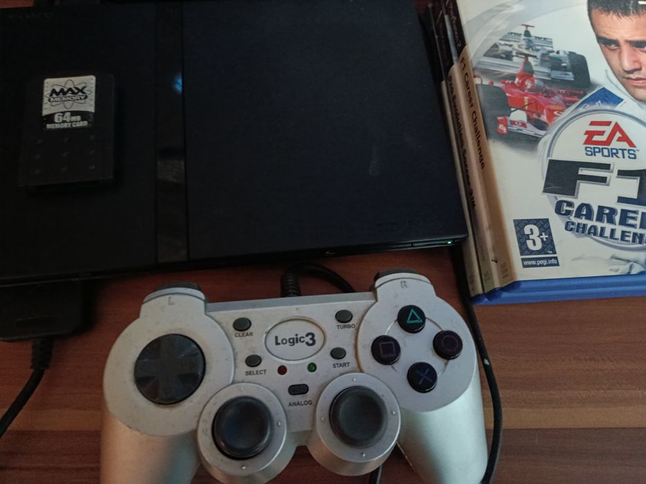 Consola PlayStation 2 PS2 Slim + accesorii + jocuri