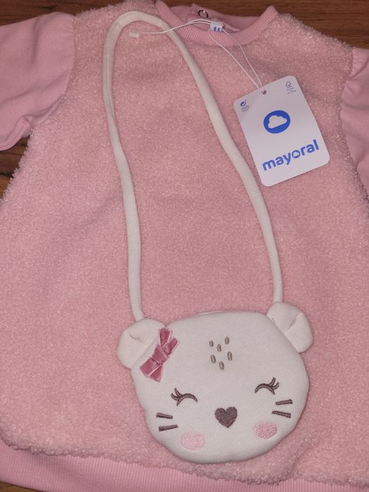 Нова рокля с чанта Mayoral, 12 месеца