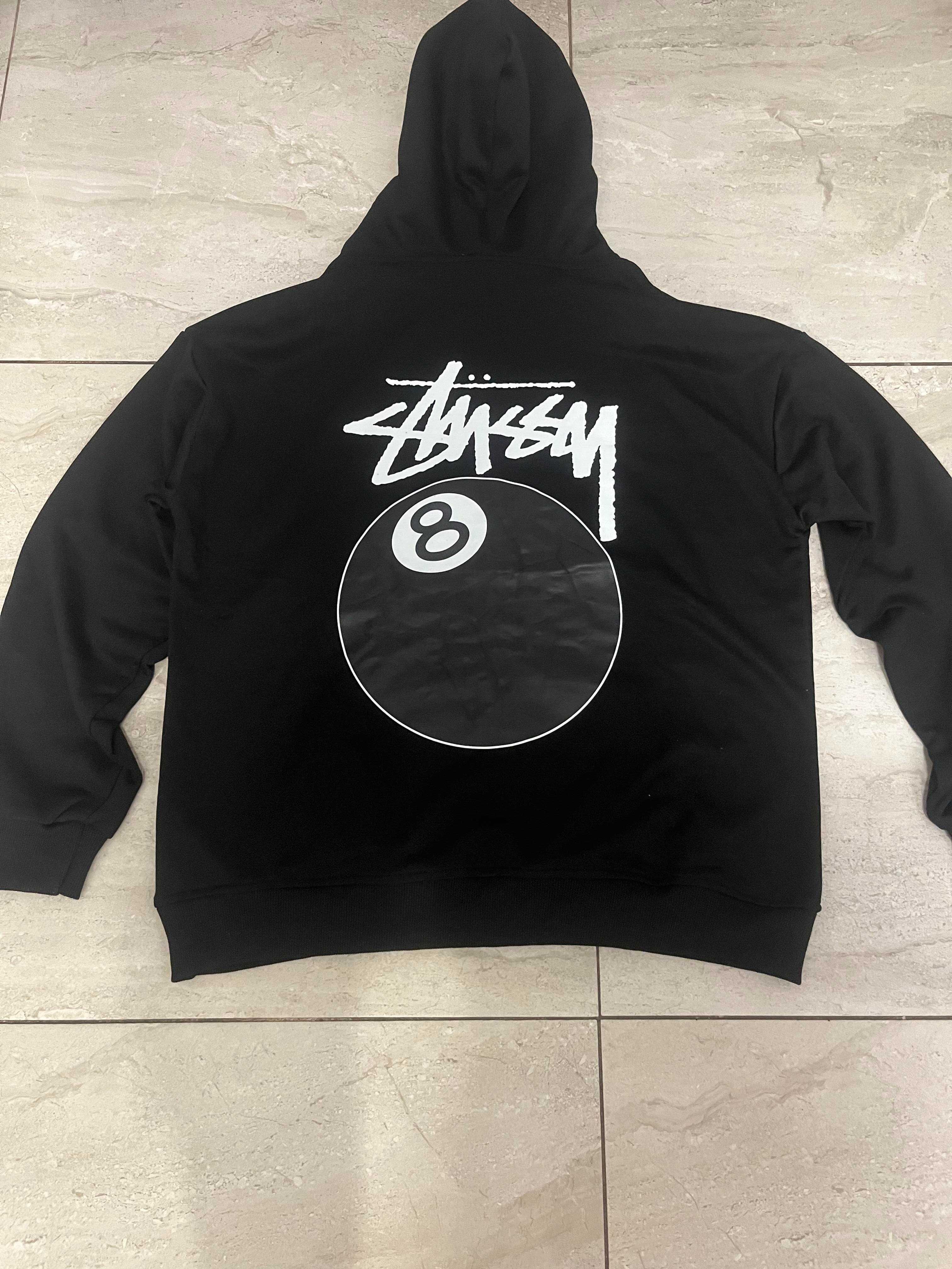 Hoodie stussy 8 ball (Hanorac Stussy 8-ball)