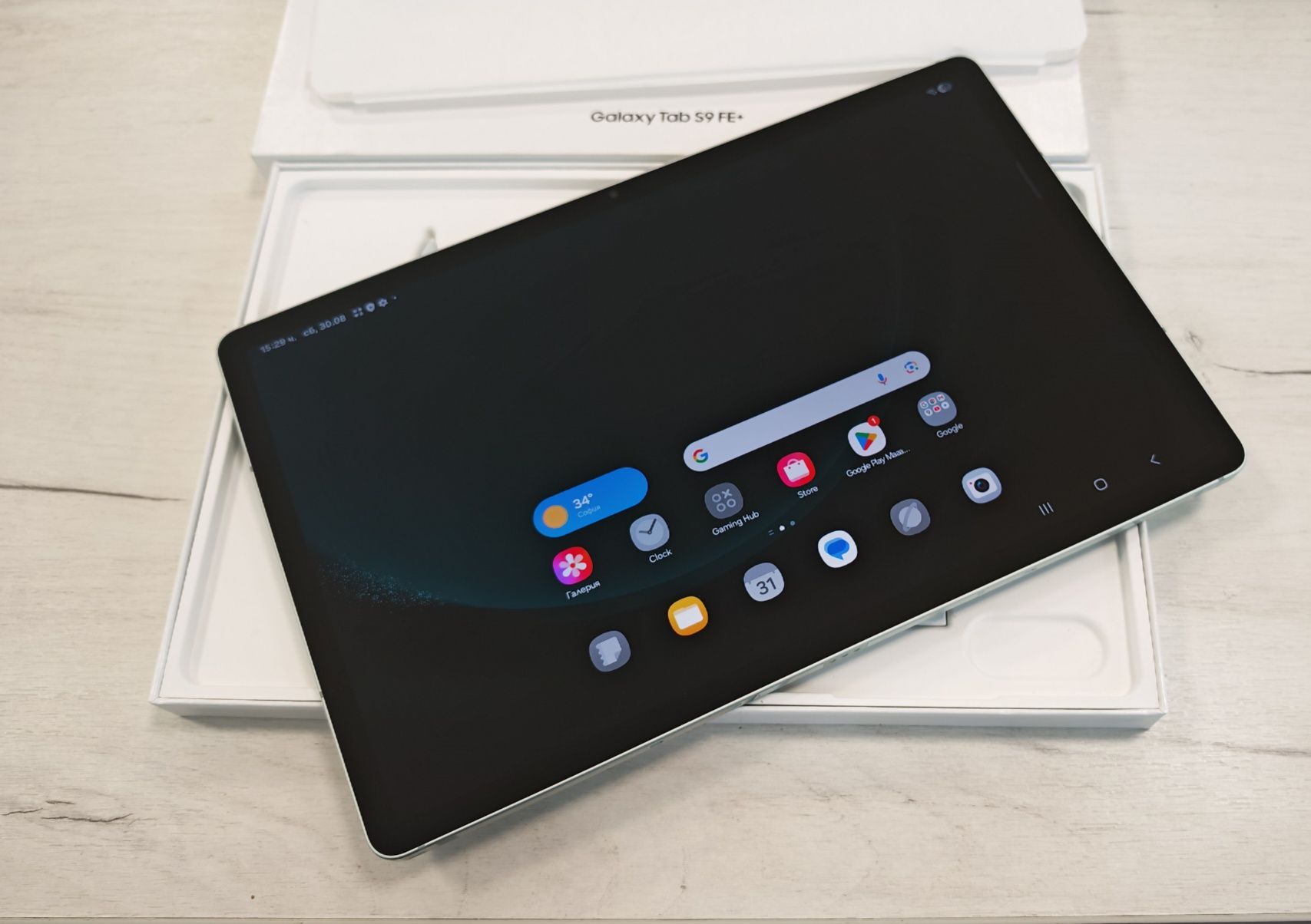 Като нов Samsung Galaxy Tab S9 FE+ WiFi 256 GB