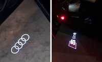 Lampi / lumini / holograma usi Audi - (OOOO sau S line)