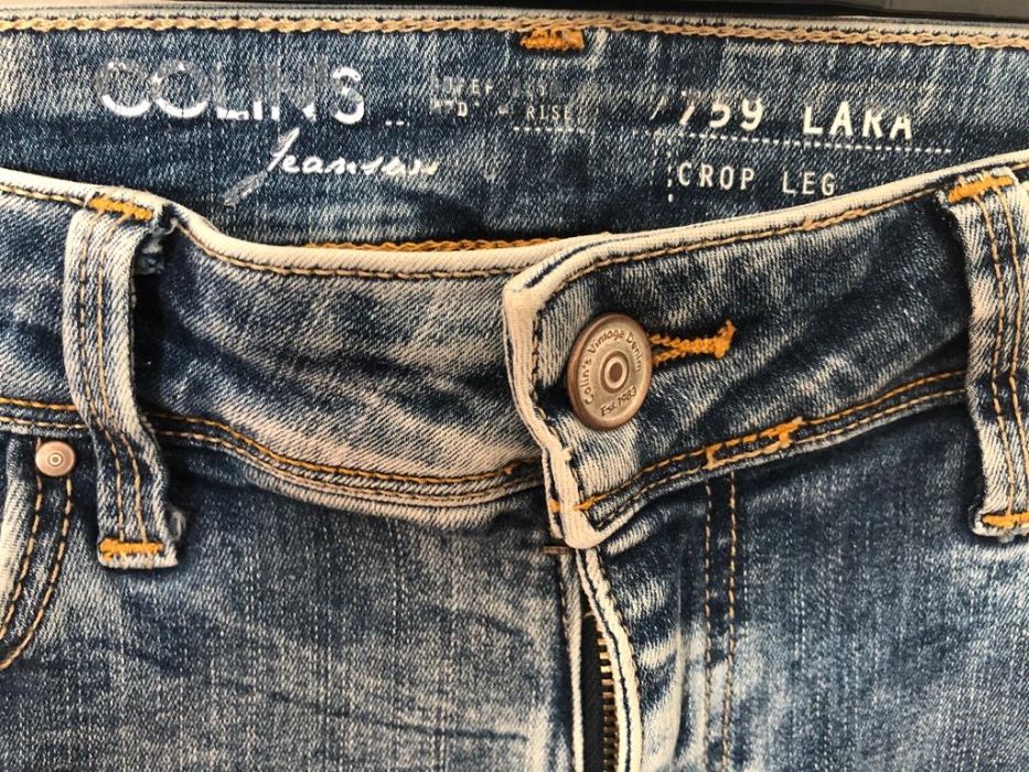 Blugi dama Collins Crop leg