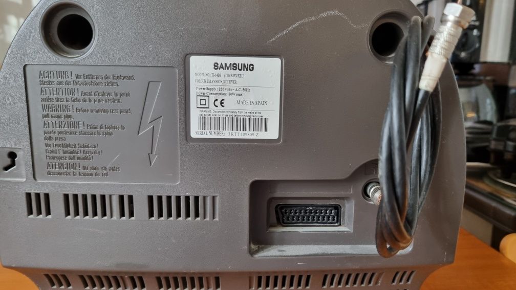 Samsung combo tv videorecorder vhs editare monitor